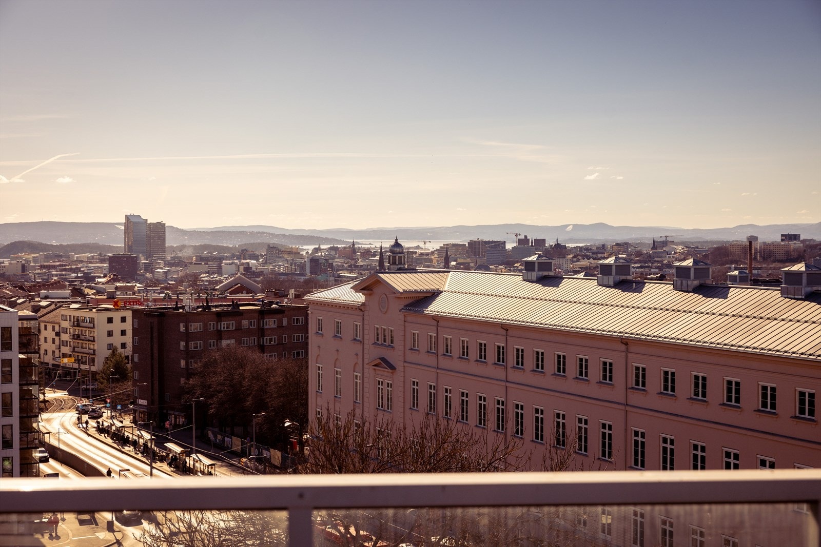 - Utsikt fra takterrassen - Galleribilde