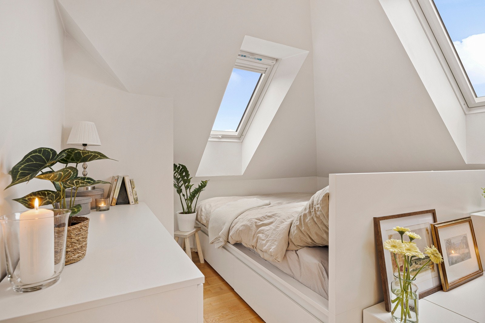 Praktisk sone for sovealkove Galleribilde