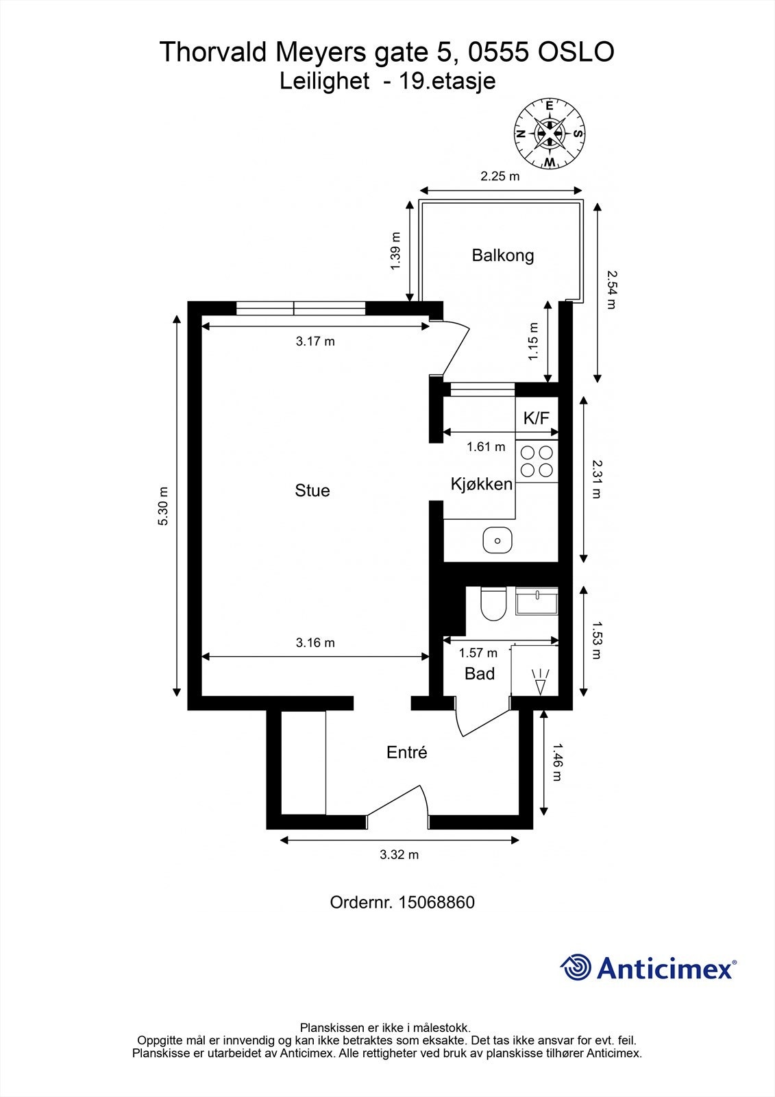 Med en god planløsning er hver kvadratmeter utnyttet til det fulleste! Galleribilde