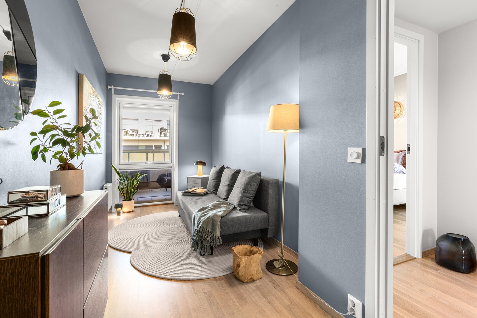 Soverom 2 er også av fin størrelse og egnes perfekt som barnerom, gjesterom eller hjemmekontor. Galleribilde