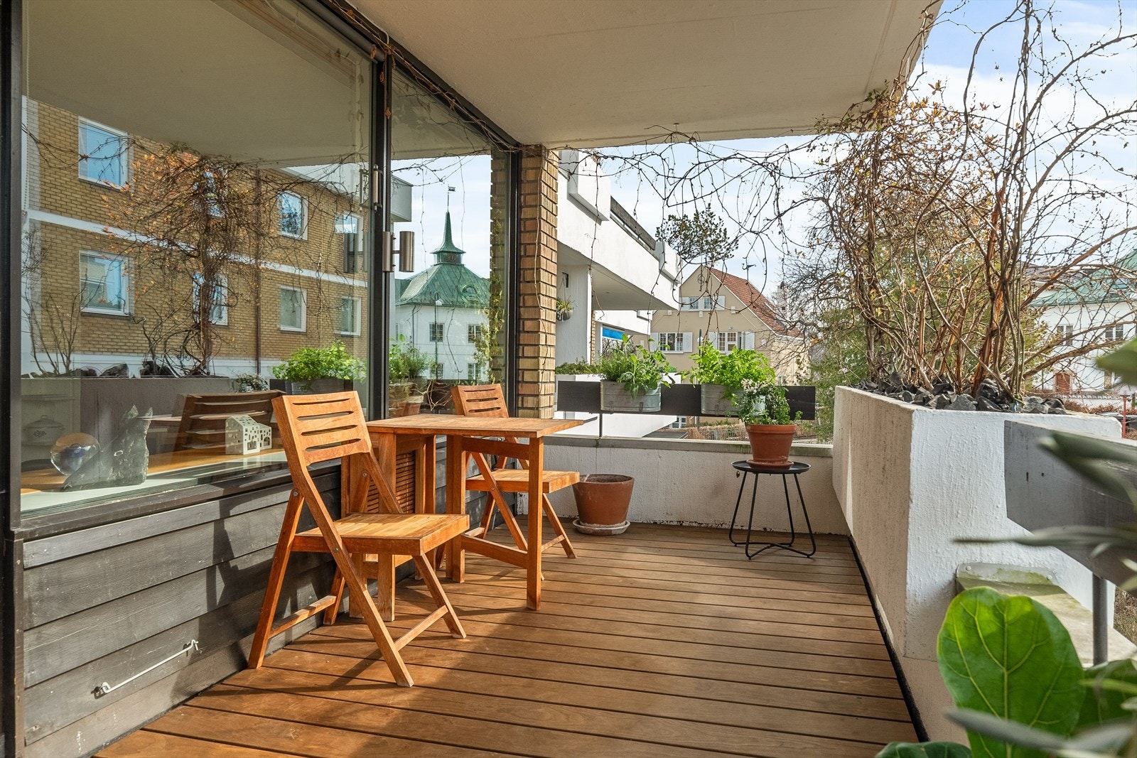 Nylagt gulv. Galleribilde