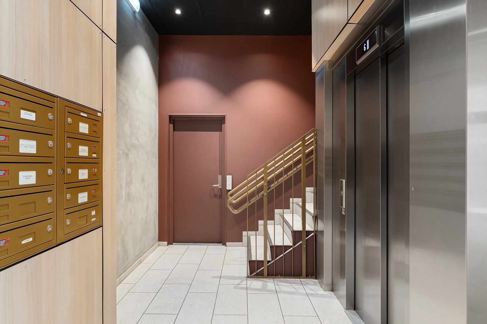 Innbydende inngangsparti. Galleribilde