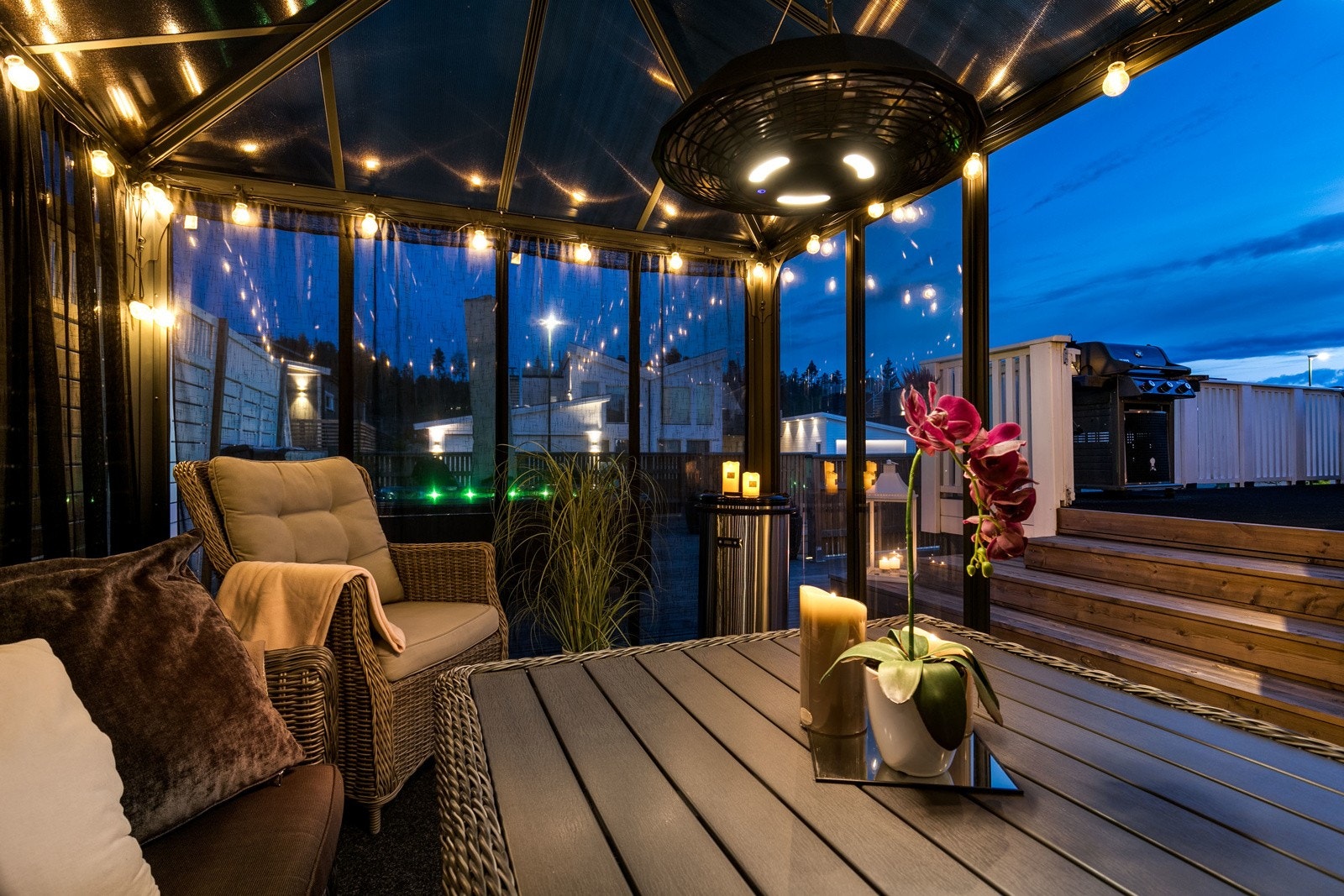 Kveldstemning. Galleribilde