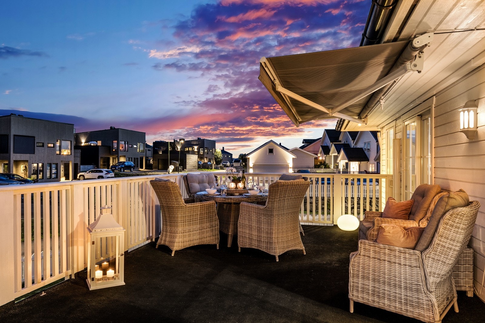 Fantastiske solforhold på dagtid og fin utsikt over nærområdet. Galleribilde