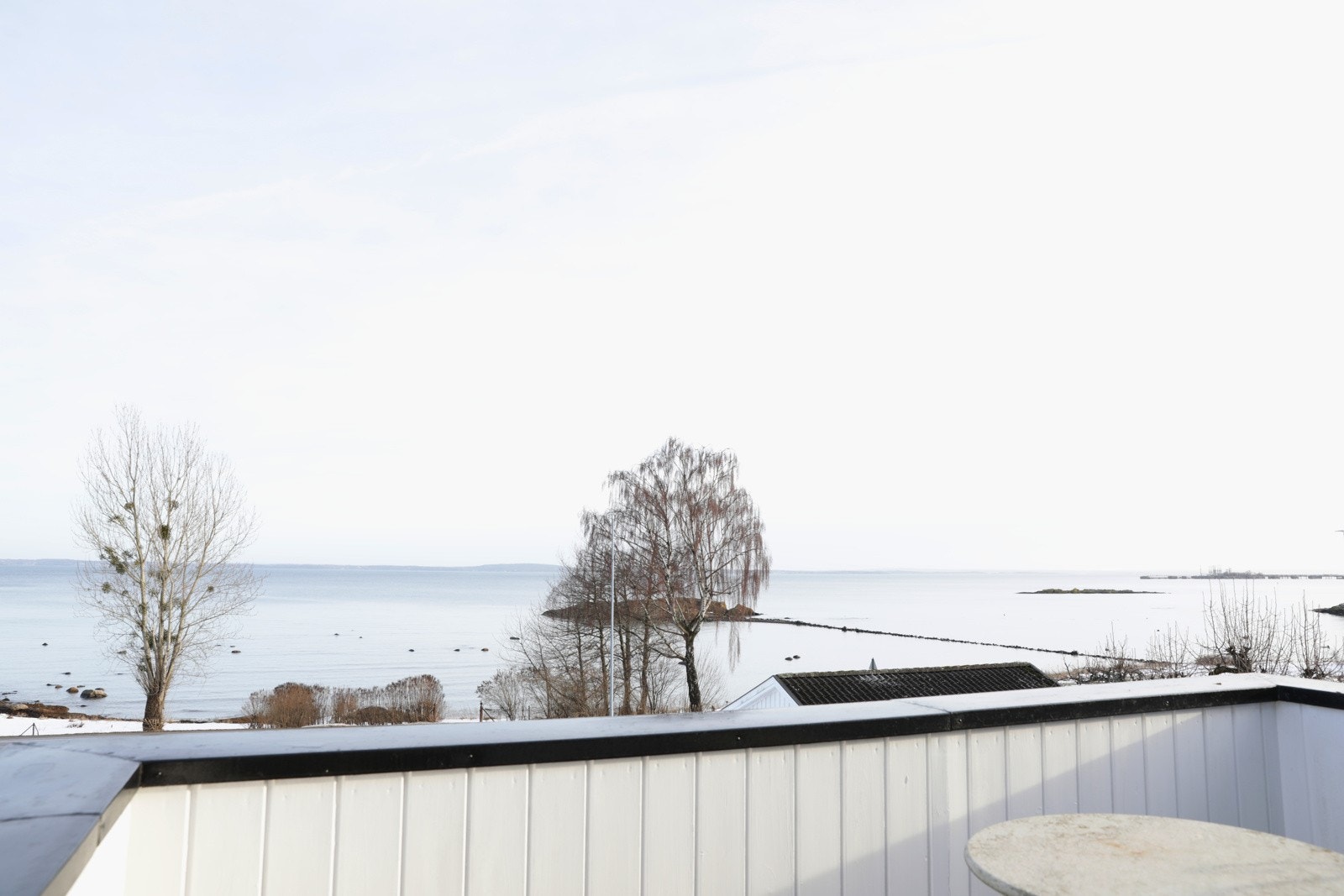 Utsikt vinterstid (privat foto) Galleribilde