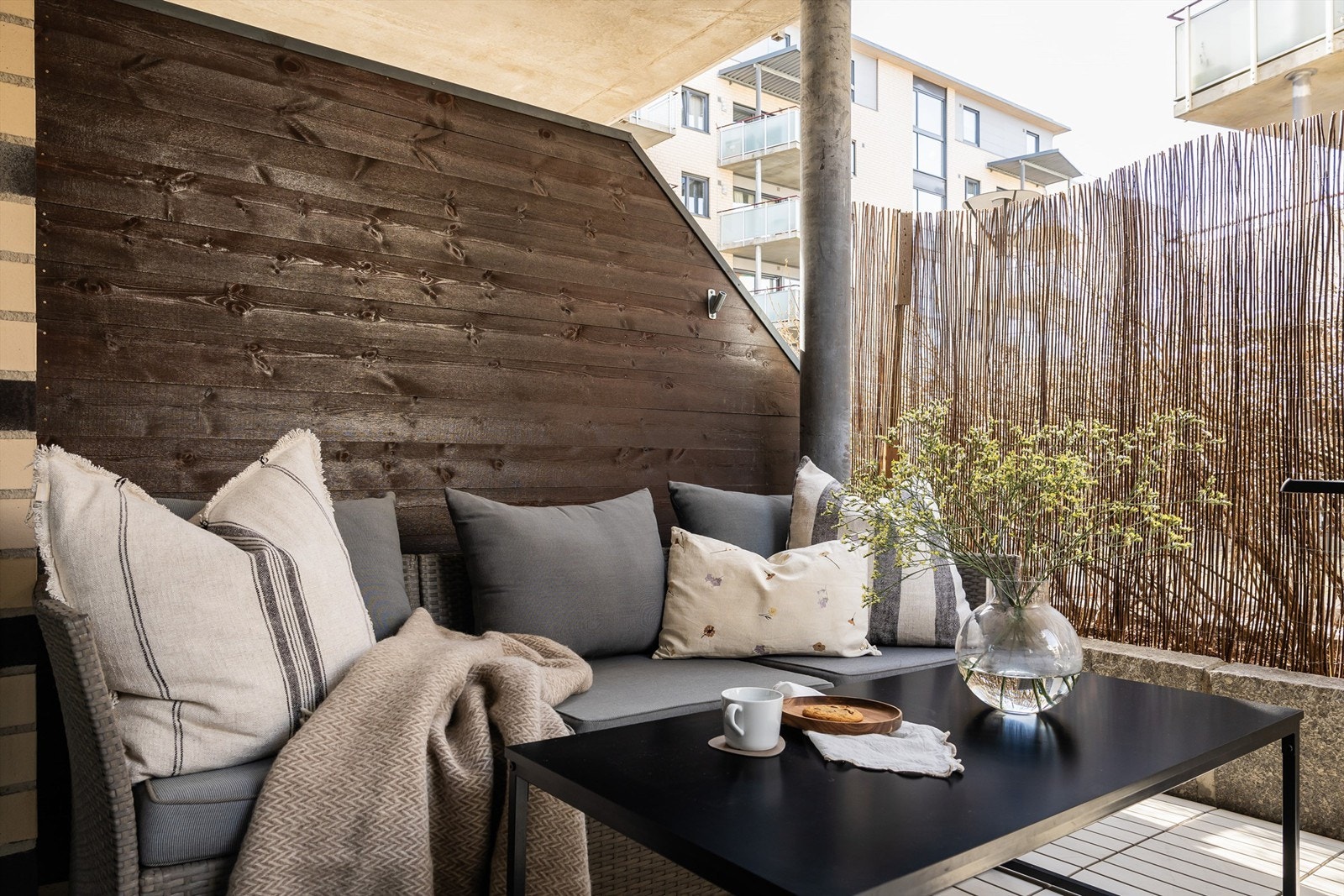 Her er det med andre ord gode muligheter til å innrede med en hyggelig sittegruppe der årets varme dager kan nytes. Galleribilde