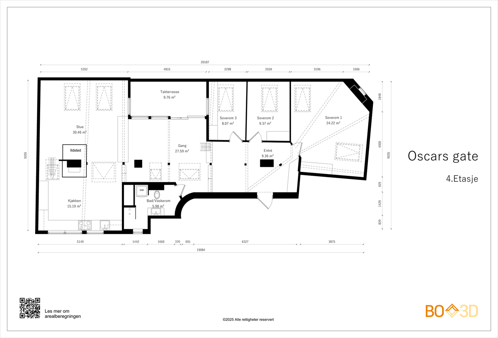 Plantegning. Galleribilde