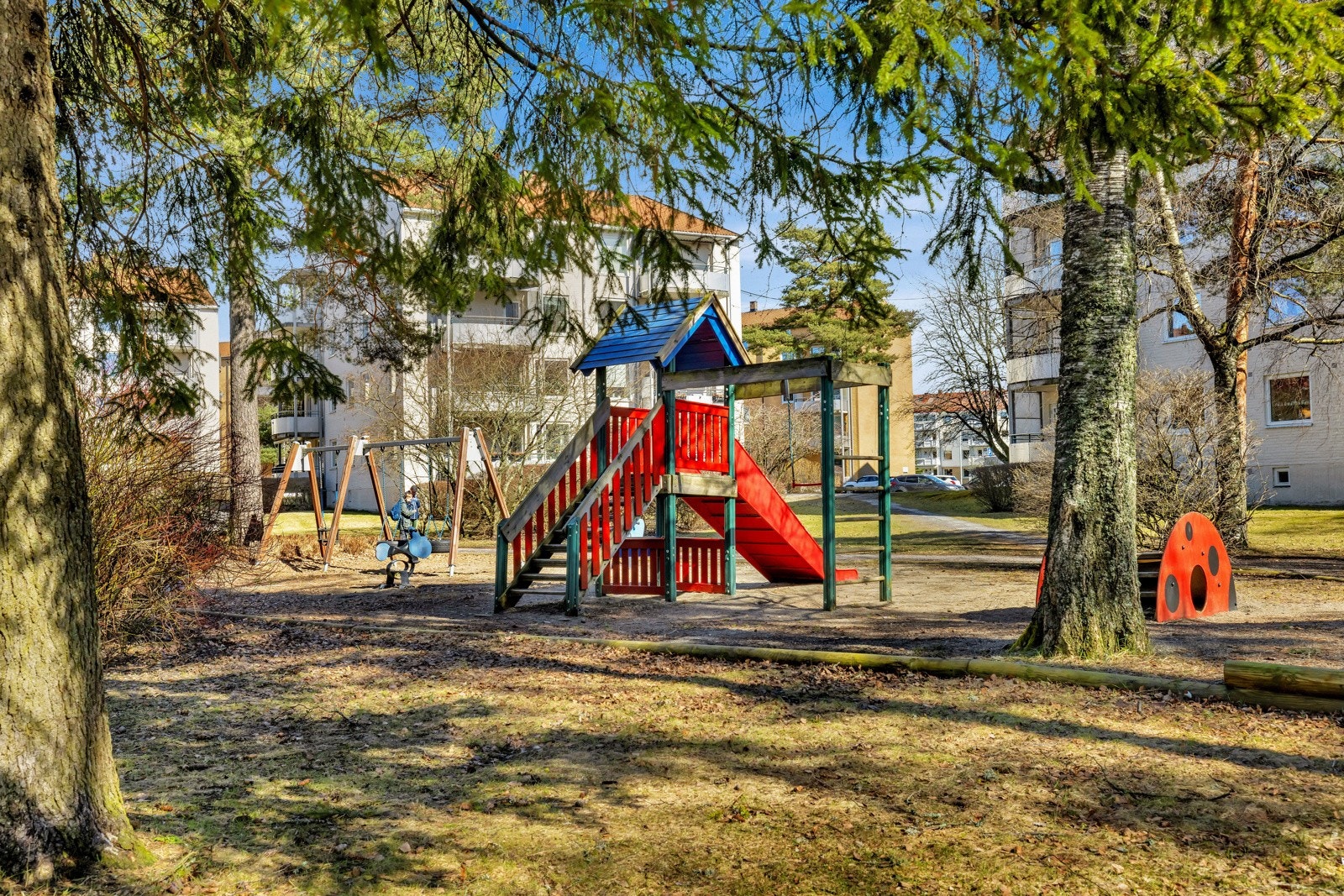 Boligen ligger i et svært barnevennlig område. Galleribilde