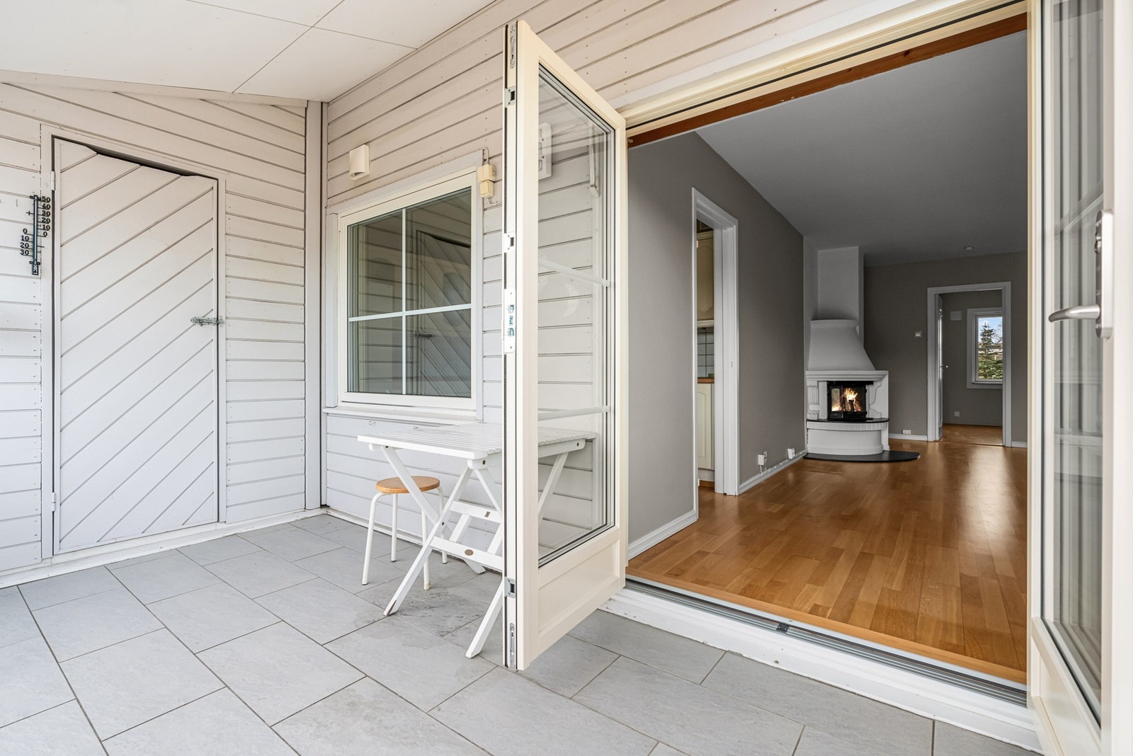 Balkongen er målt til ca. 9 kvm. og det er bod på ende på ca. 2 kvm. Galleribilde