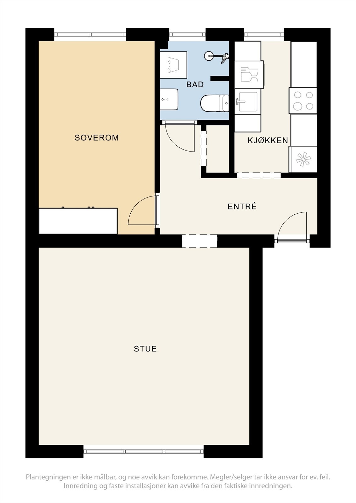 Plantegning. Galleribilde