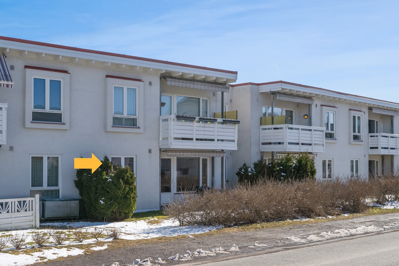 Midtleilighet med 2 soverom og vestvendt terrasse Galleribilde