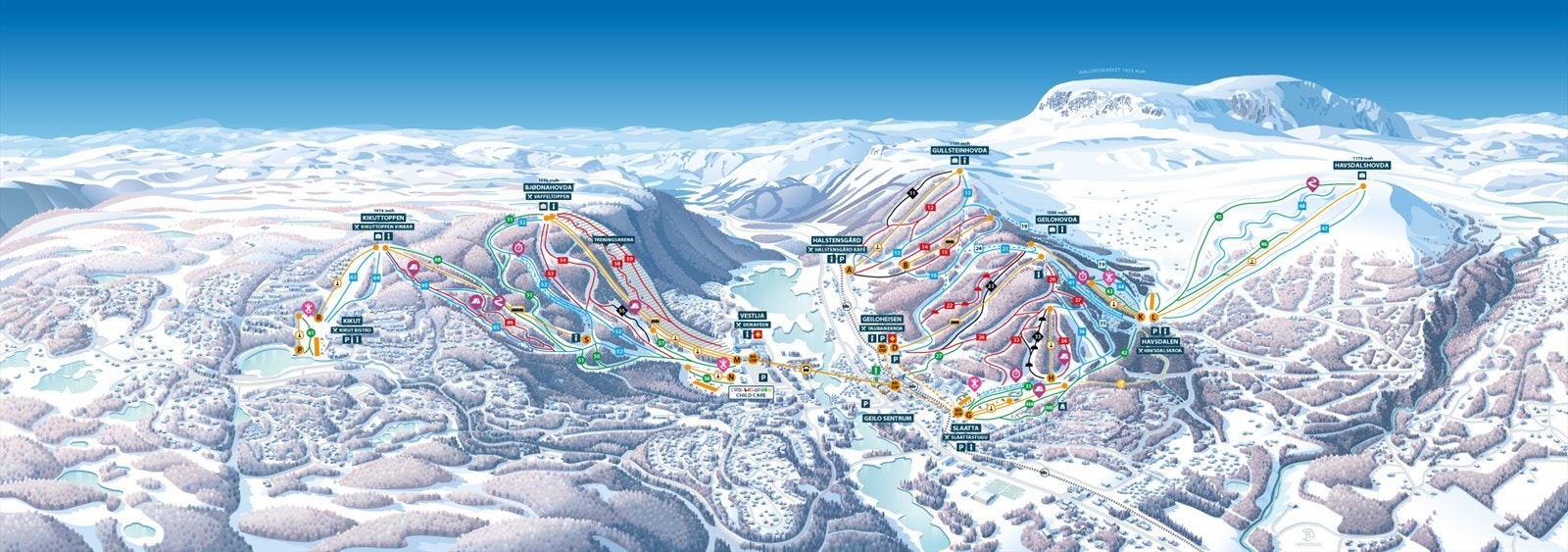 Kikut Chalet ligger midt i alpinbakken, og skibussen frakter deg enkelt mellom dalsidene. Galleribilde
