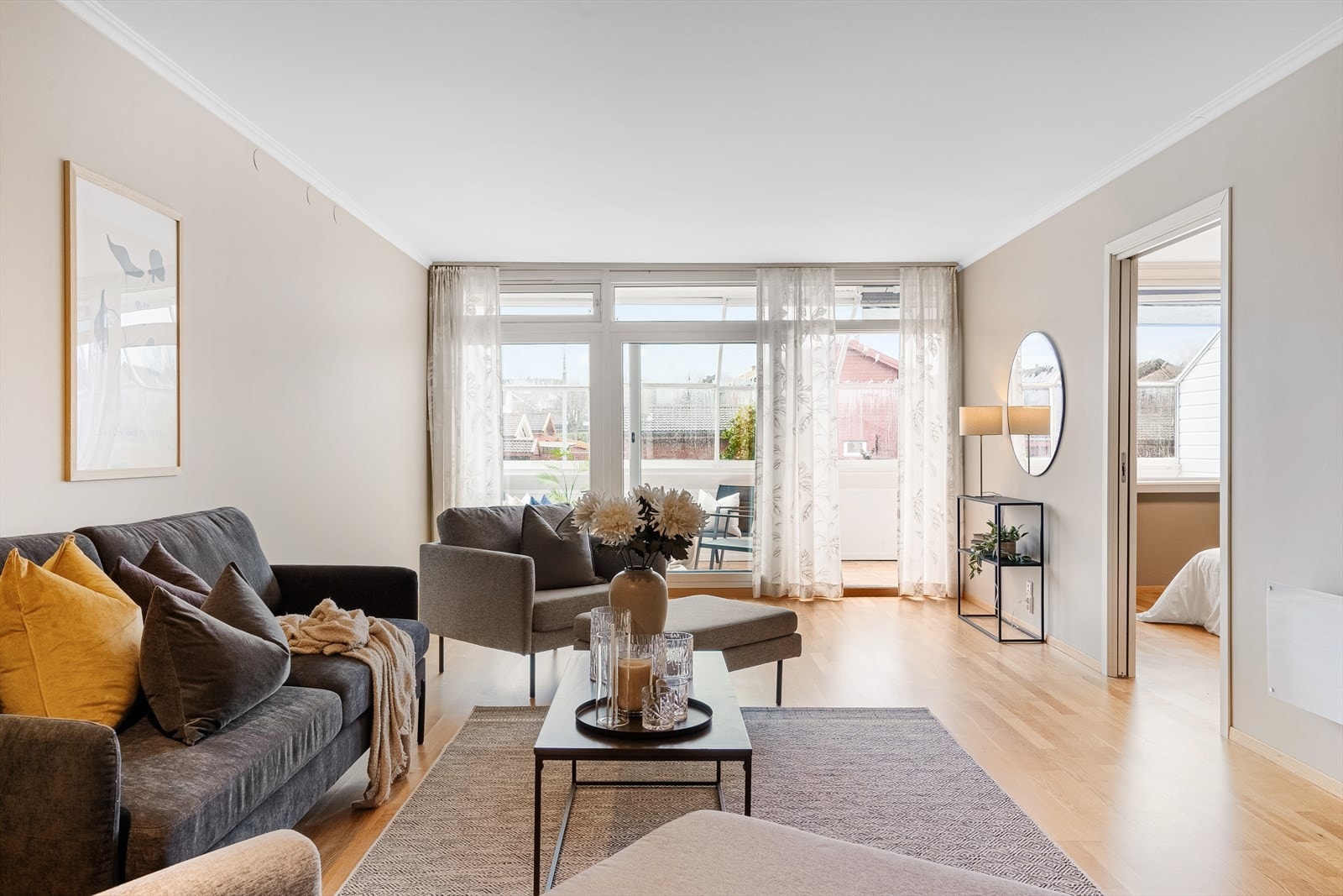 Alle rom er nymalte fra mars 2025 foruten om bad. Galleribilde