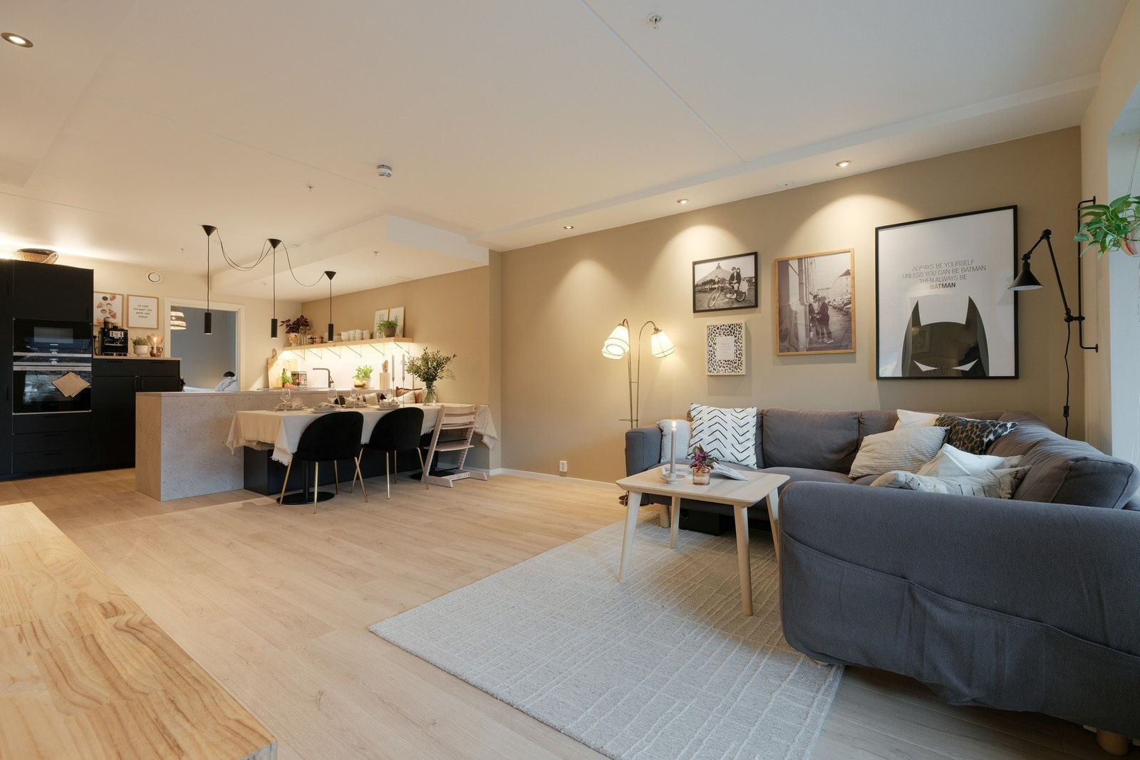 Den balanserte ventilasjonen bidrar til et godt inneklima. Galleribilde