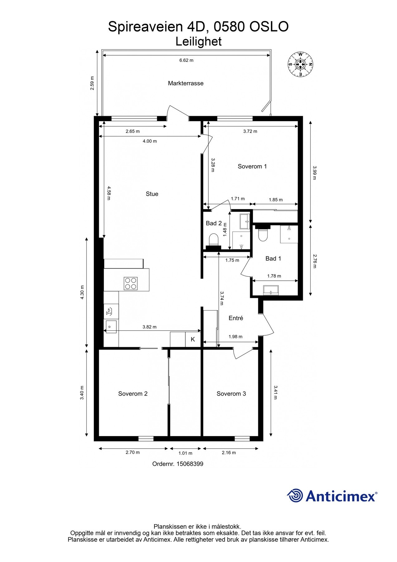 Plantegning. Galleribilde