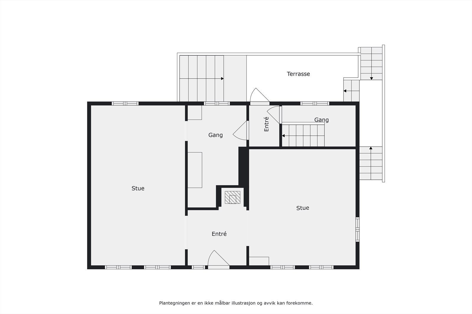 Plantegning Galleribilde