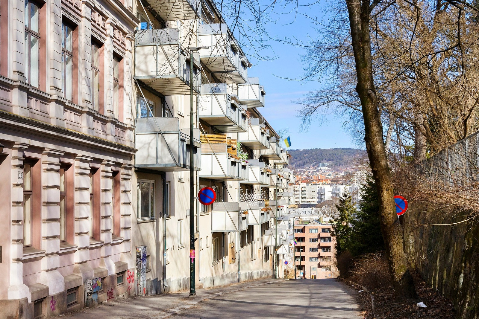 Boligen ligger i et svært sentralt område, men samtidig tilbaketrukket, med kort vei til ''alt'' Galleribilde