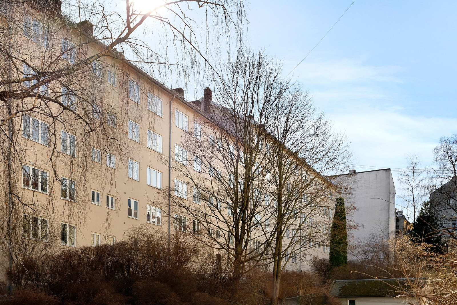 Boligen ligger i byggets 3 etasje Galleribilde