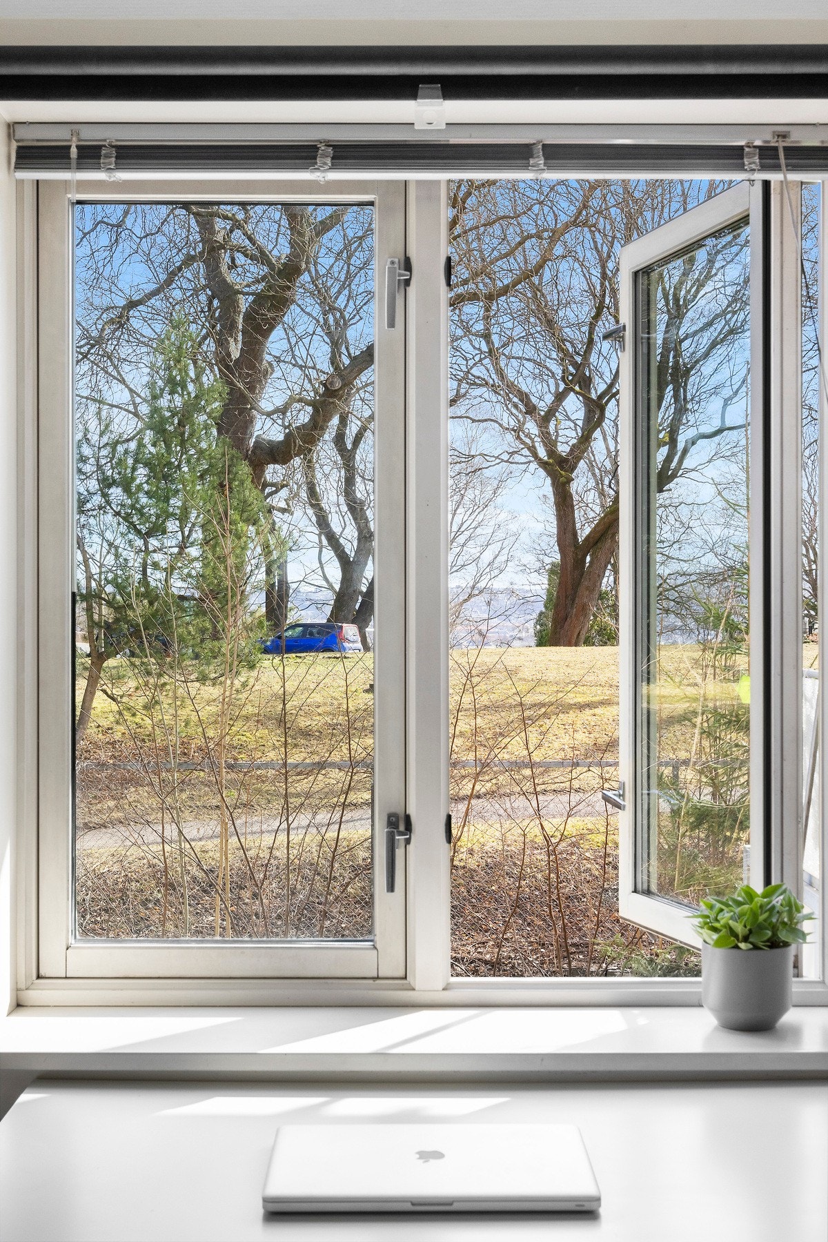 Utsikten fra soverommet Galleribilde