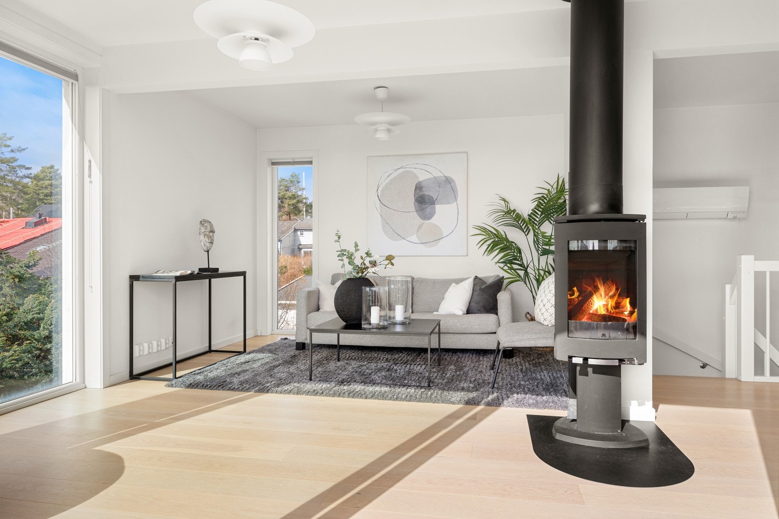 Peis i stuen for de kalde dagene. Galleribilde