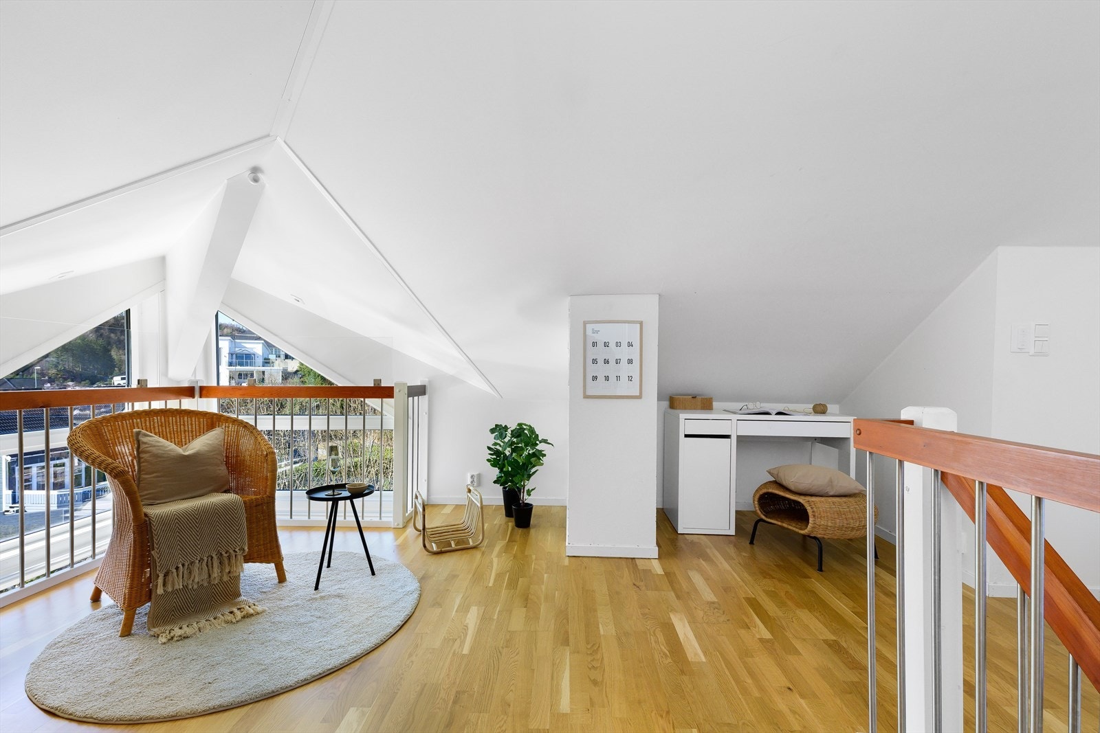 Loftstue som kan innredes etter eget ønske. Galleribilde