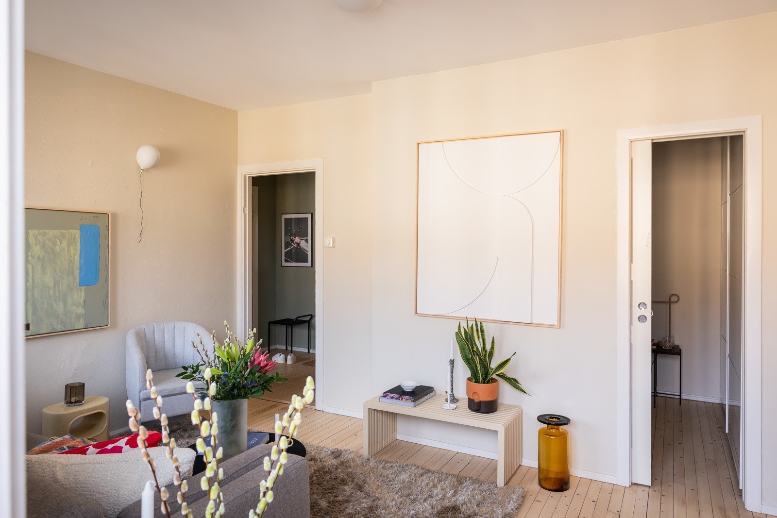 Fjernvarmeanlegg med nye regulatorer. Galleribilde