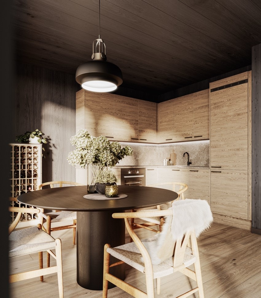 Illustrasjonsbilde kjøkken. Bildet er kun en illustrasjon og avvik kan/vil forekomme. Galleribilde