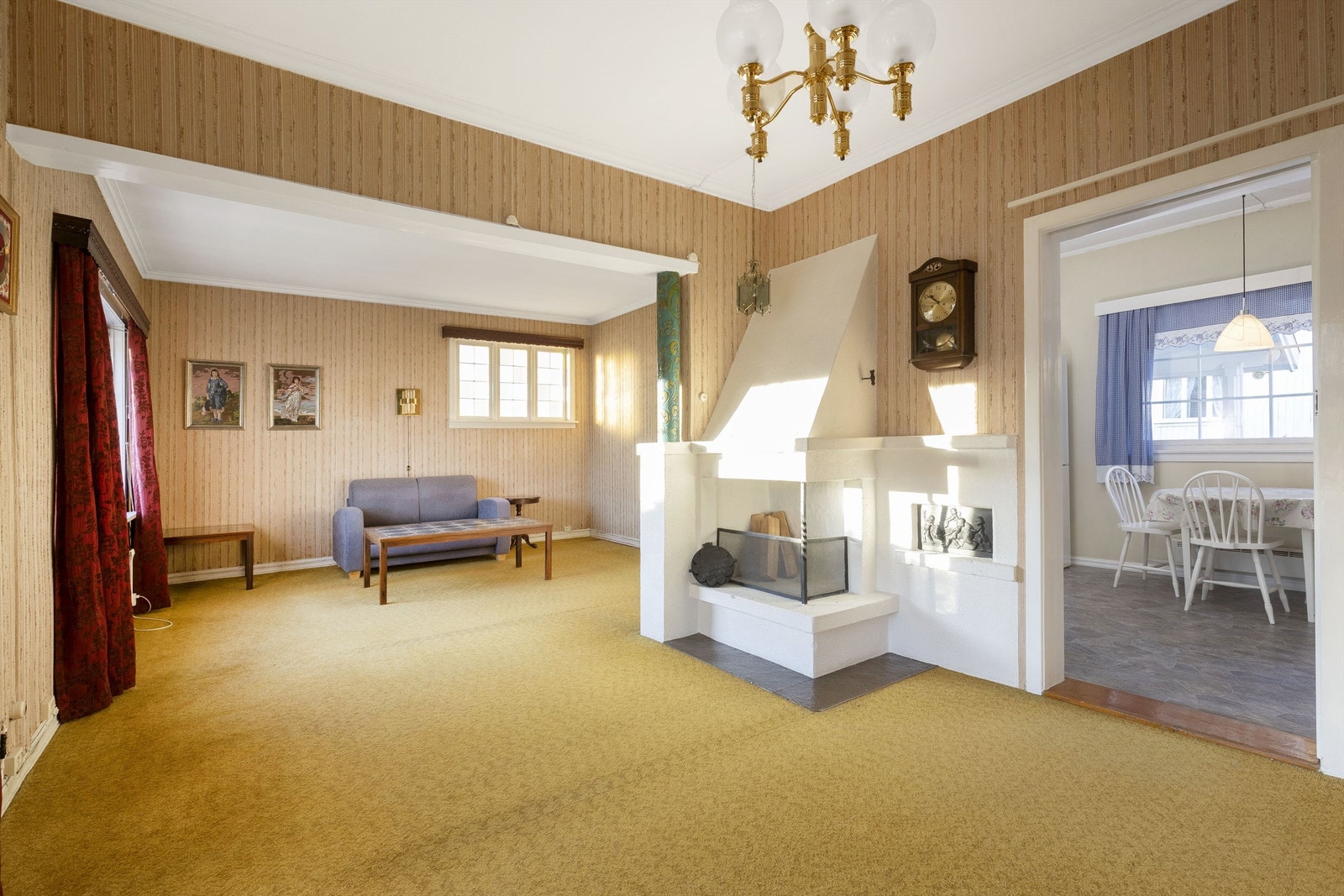 Stue med ca. 2.76m takhøyde Galleribilde