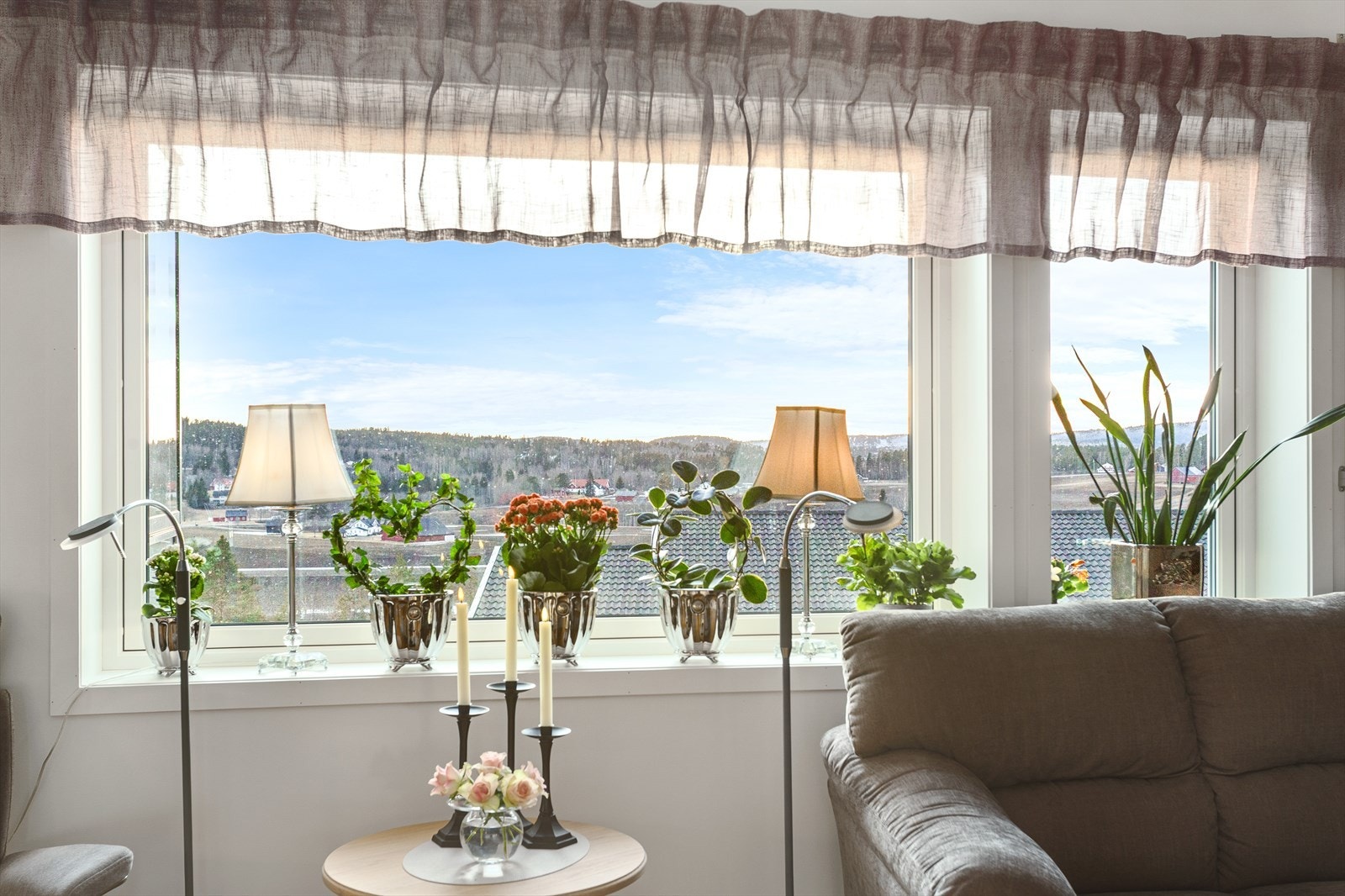 Utsikt vestover Galleribilde
