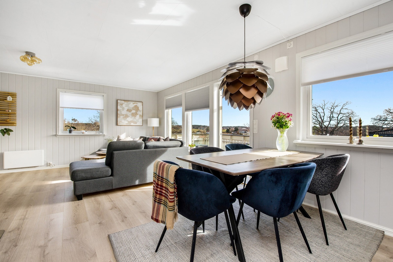 Åpen løsning til stuen Galleribilde