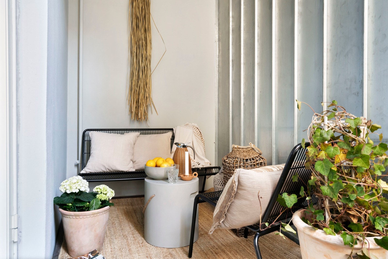 God plass til balkongmøbler for flere. Galleribilde