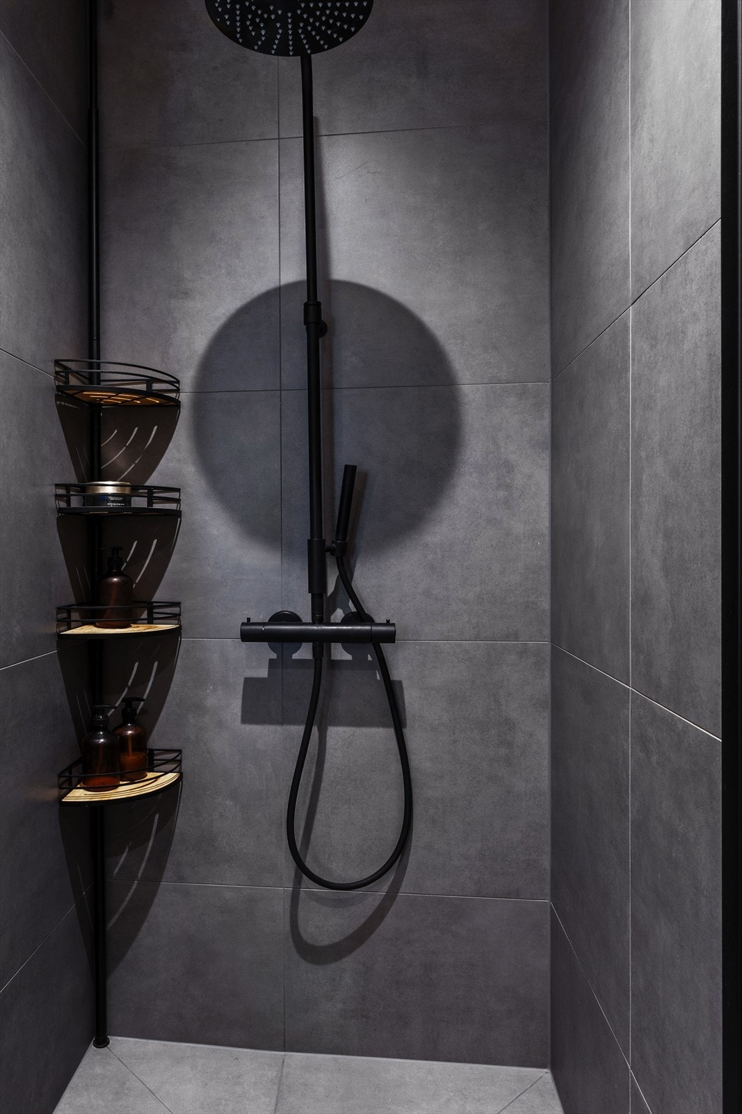 Dusjnisjen gir en spafølelse med regndusj. Galleribilde