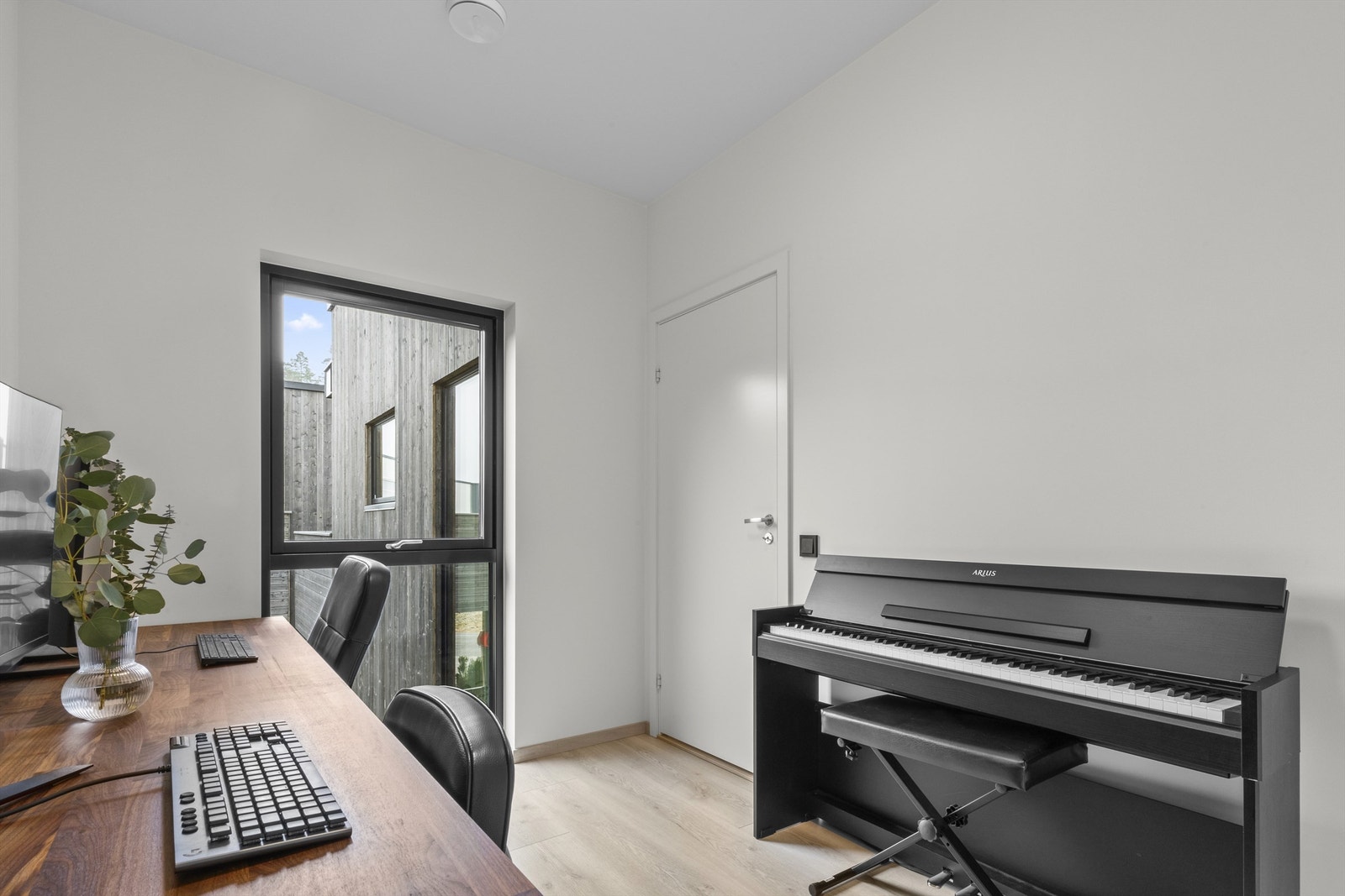 Her vil det være god plass til seng og annet møblement. Galleribilde