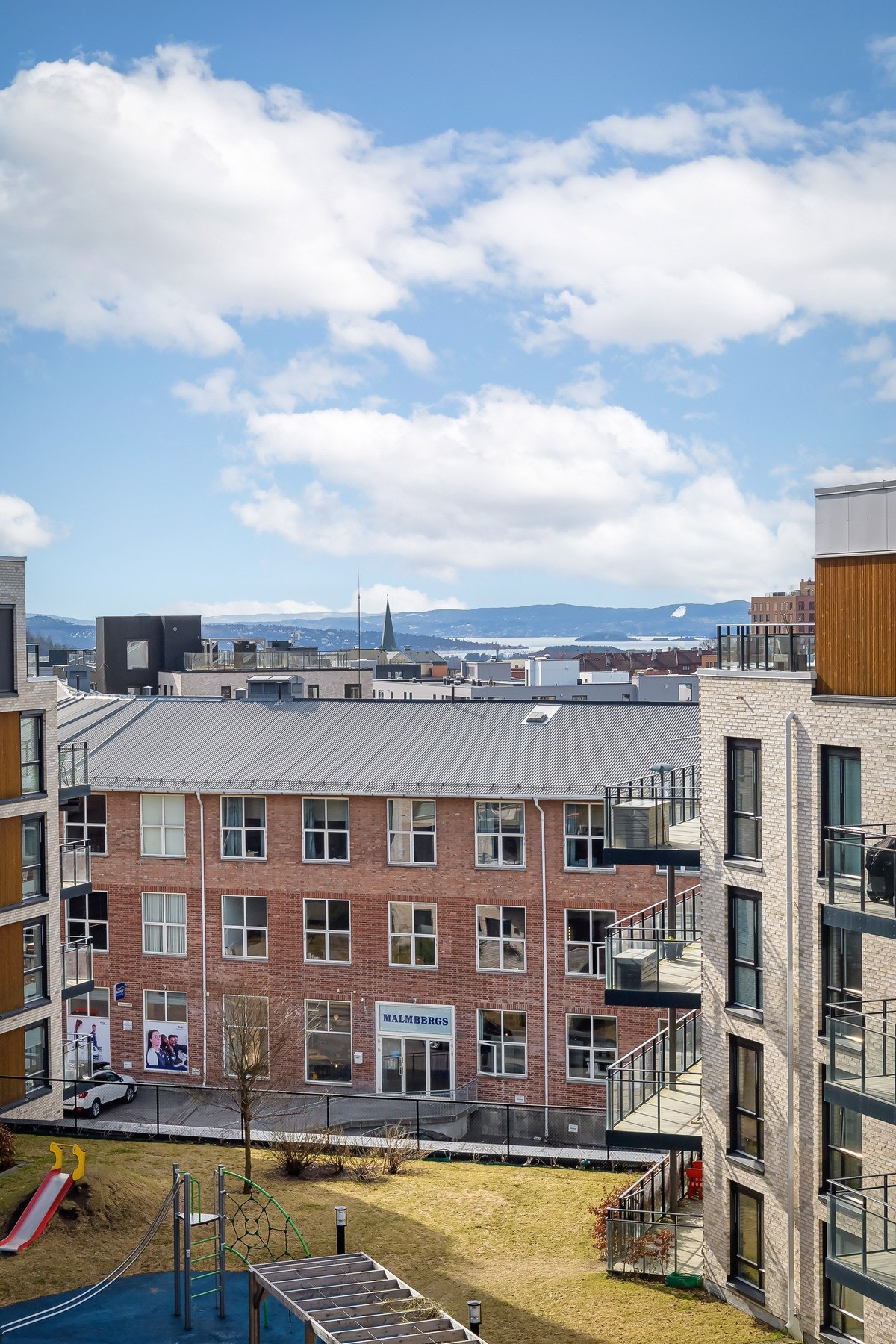 Flott utsikt fra balkongen! Galleribilde