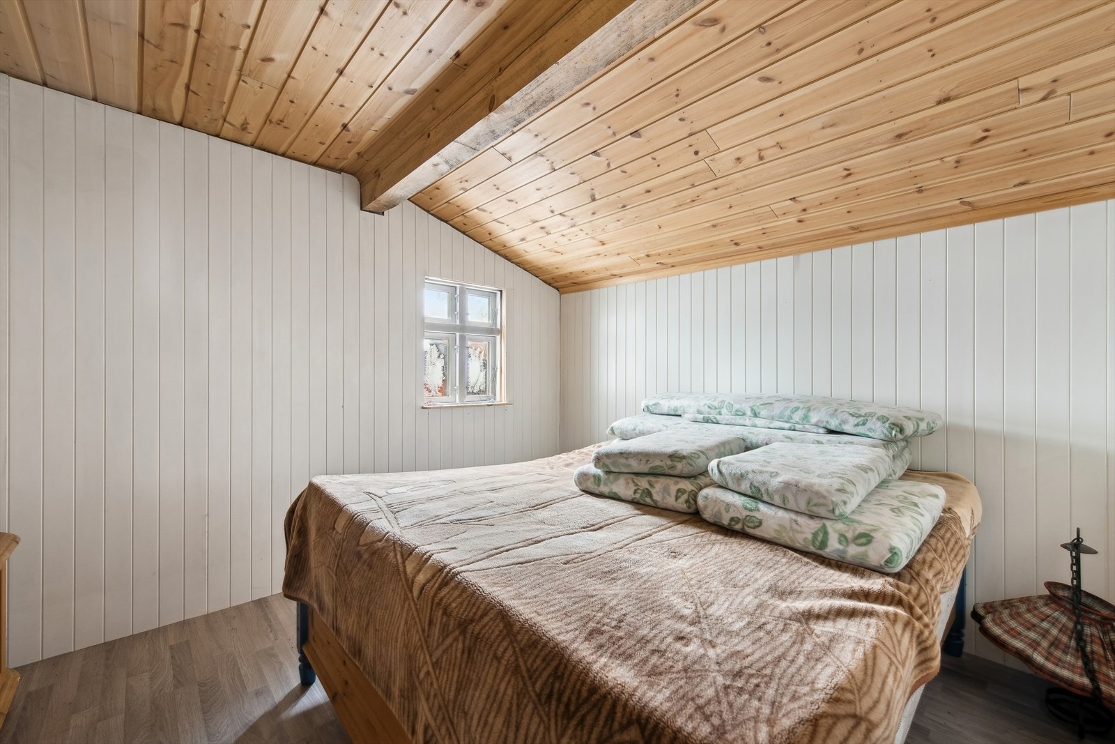 Soverom(Tilbygg 2017). Soverommet er ikke godkjent til varig opphold. Galleribilde