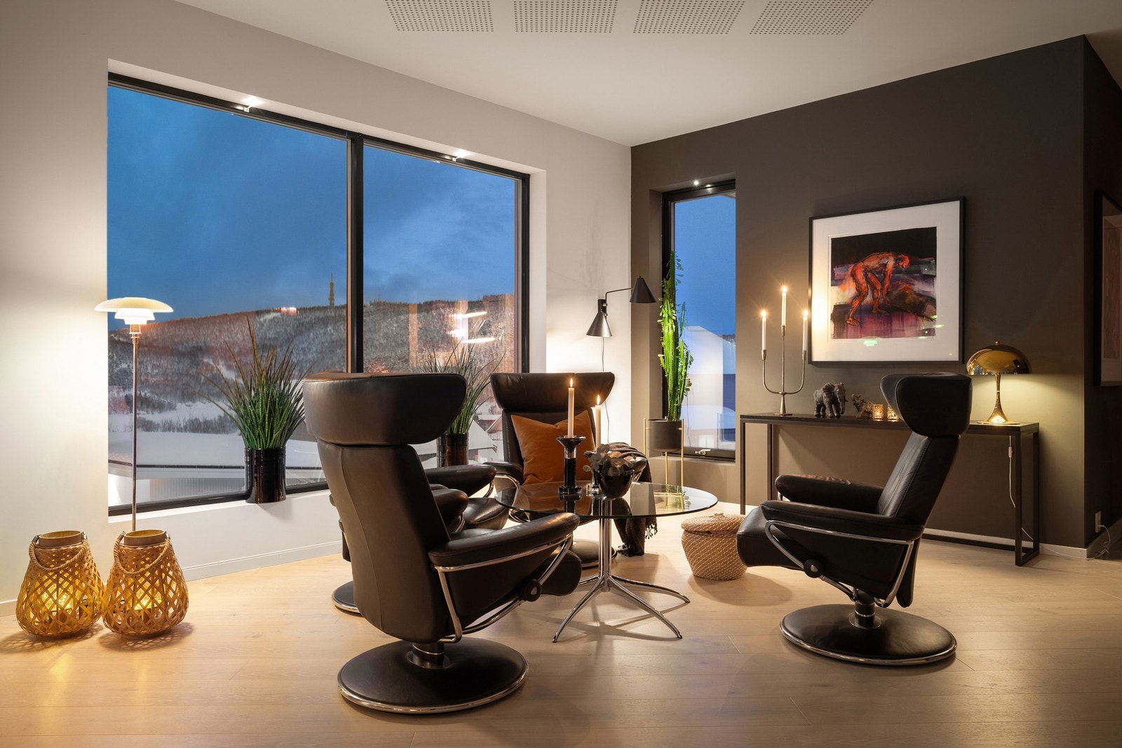 Kveldsbilde Galleribilde