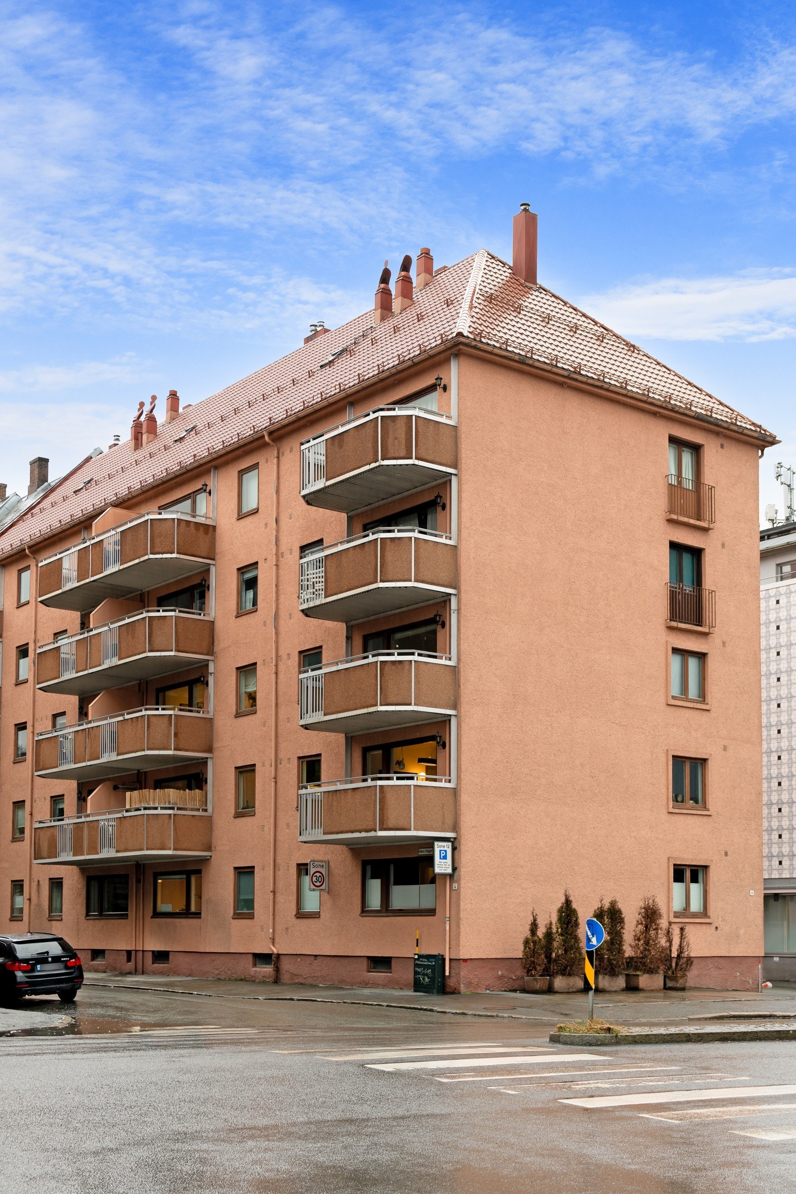 Borettslaget Hans Hagerups gate 4 består av 20 andeler. Galleribilde