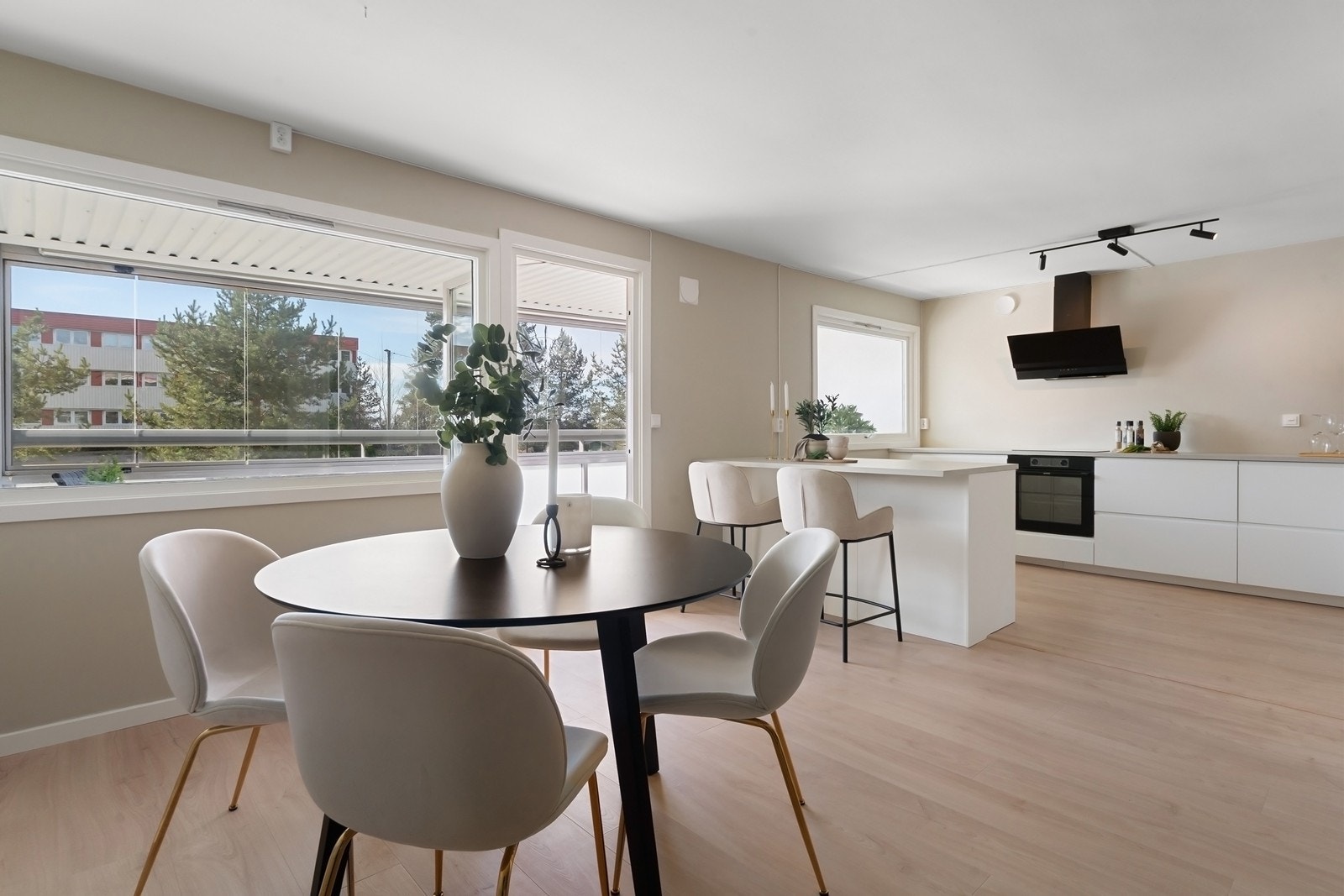 Nyoppusset leilighet. Galleribilde