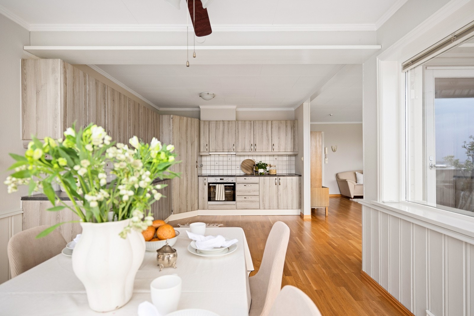 Boligen har gode soner som er delt opp på en optimal måte. Galleribilde