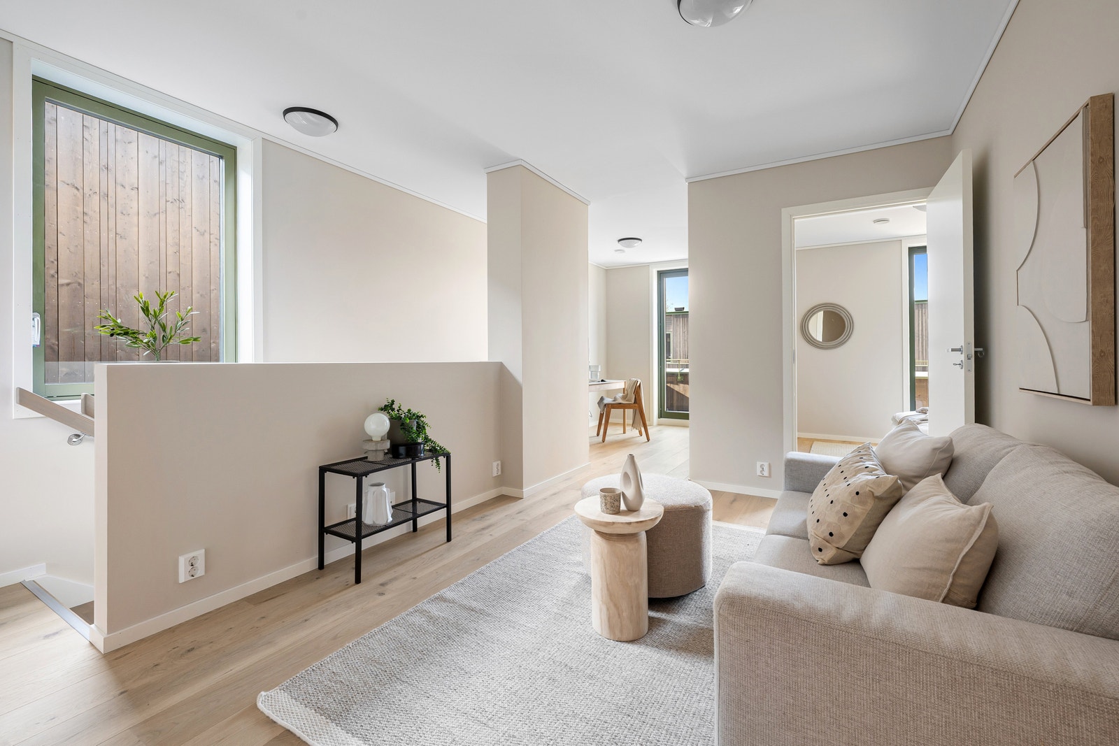 I 2. etasje er det plass til tv-stue. Galleribilde