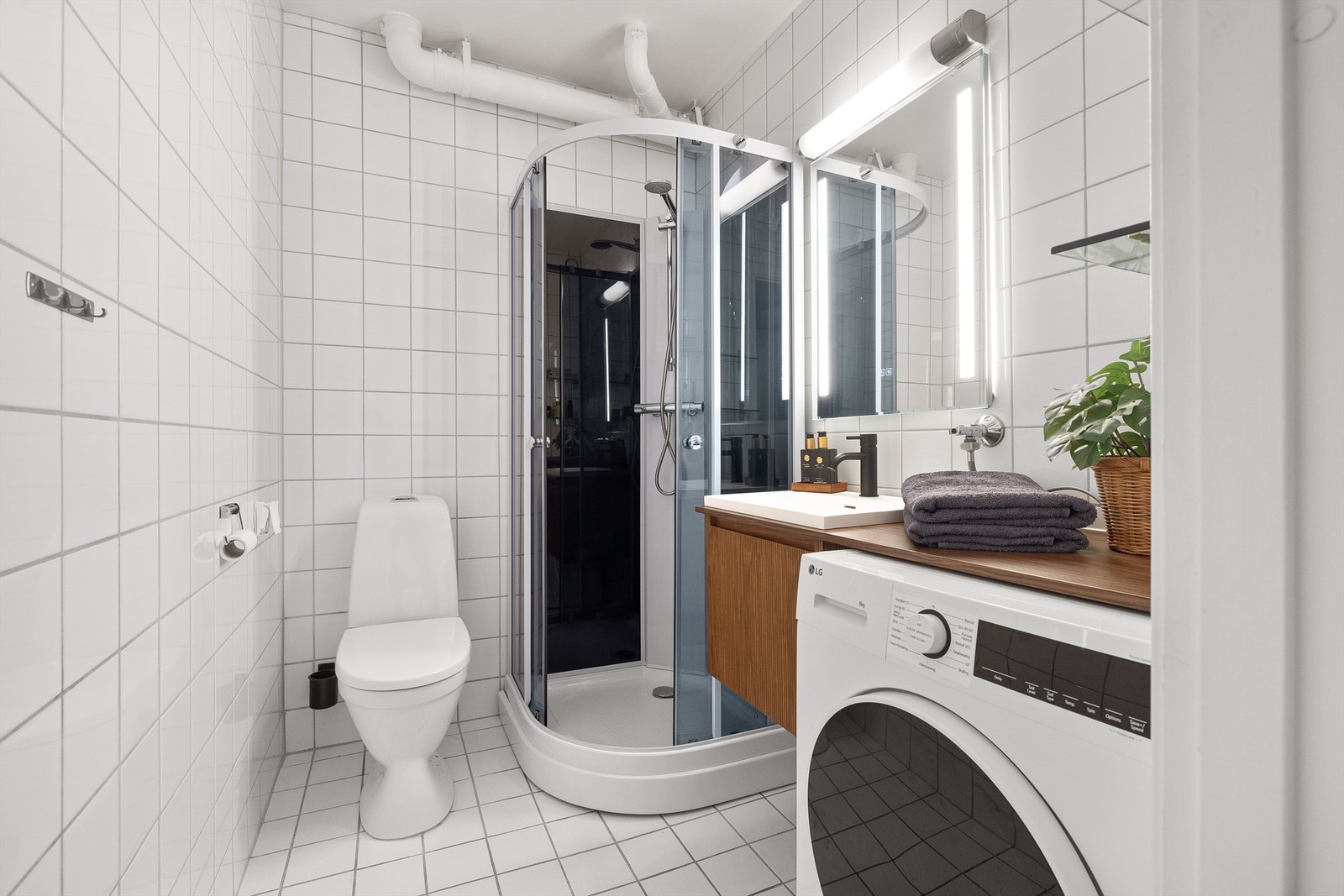 Opplegg for vaskemaskin Galleribilde