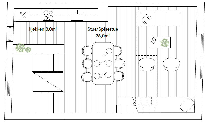 - Plantegning 3.etg - Galleribilde