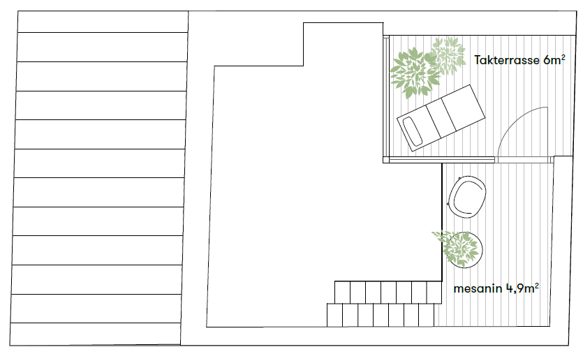 - Plantegning Mesanin - Galleribilde