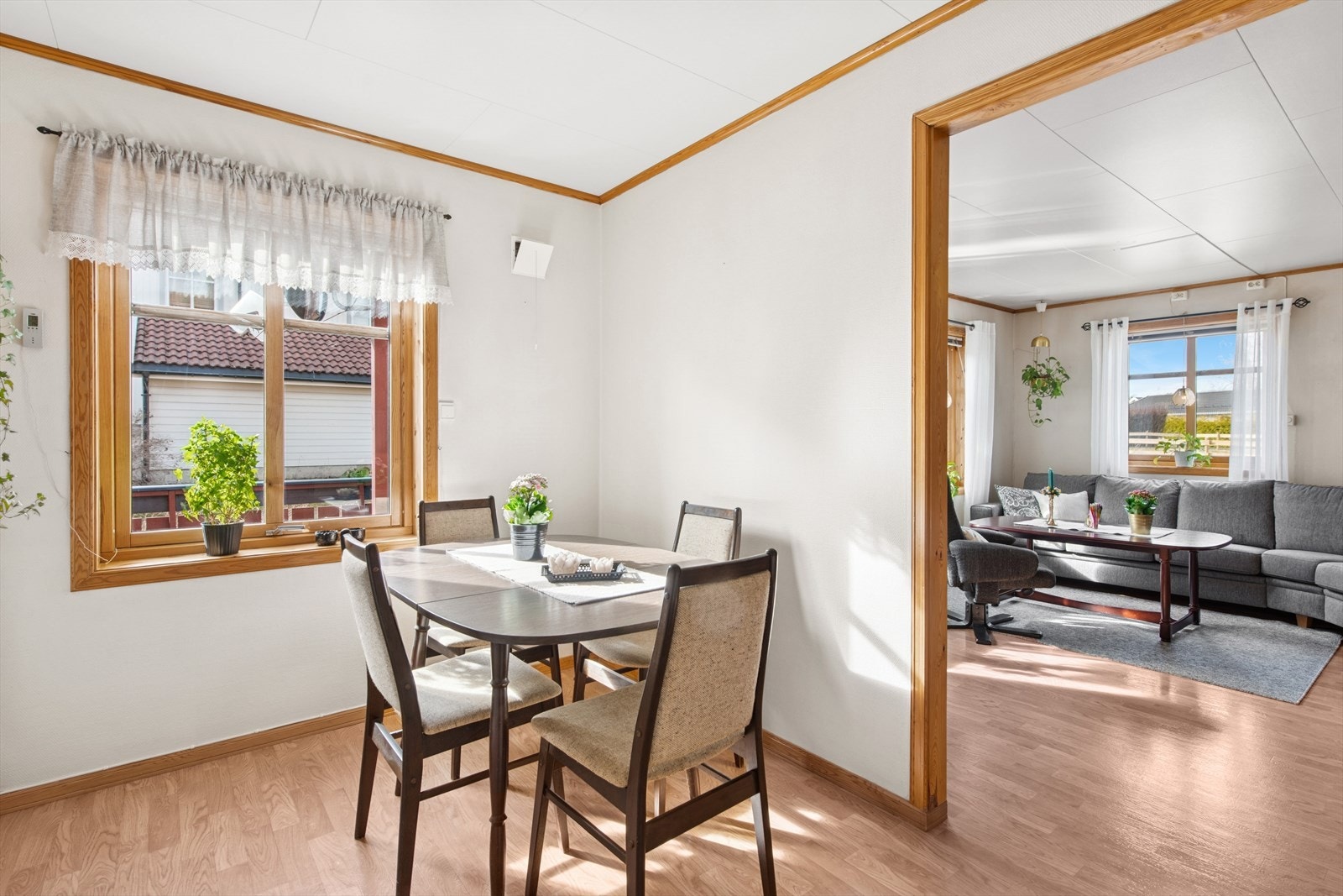 Her kan familien samles for å roe ned et øyeblikk med en god samtale over et deilig måltid. Galleribilde