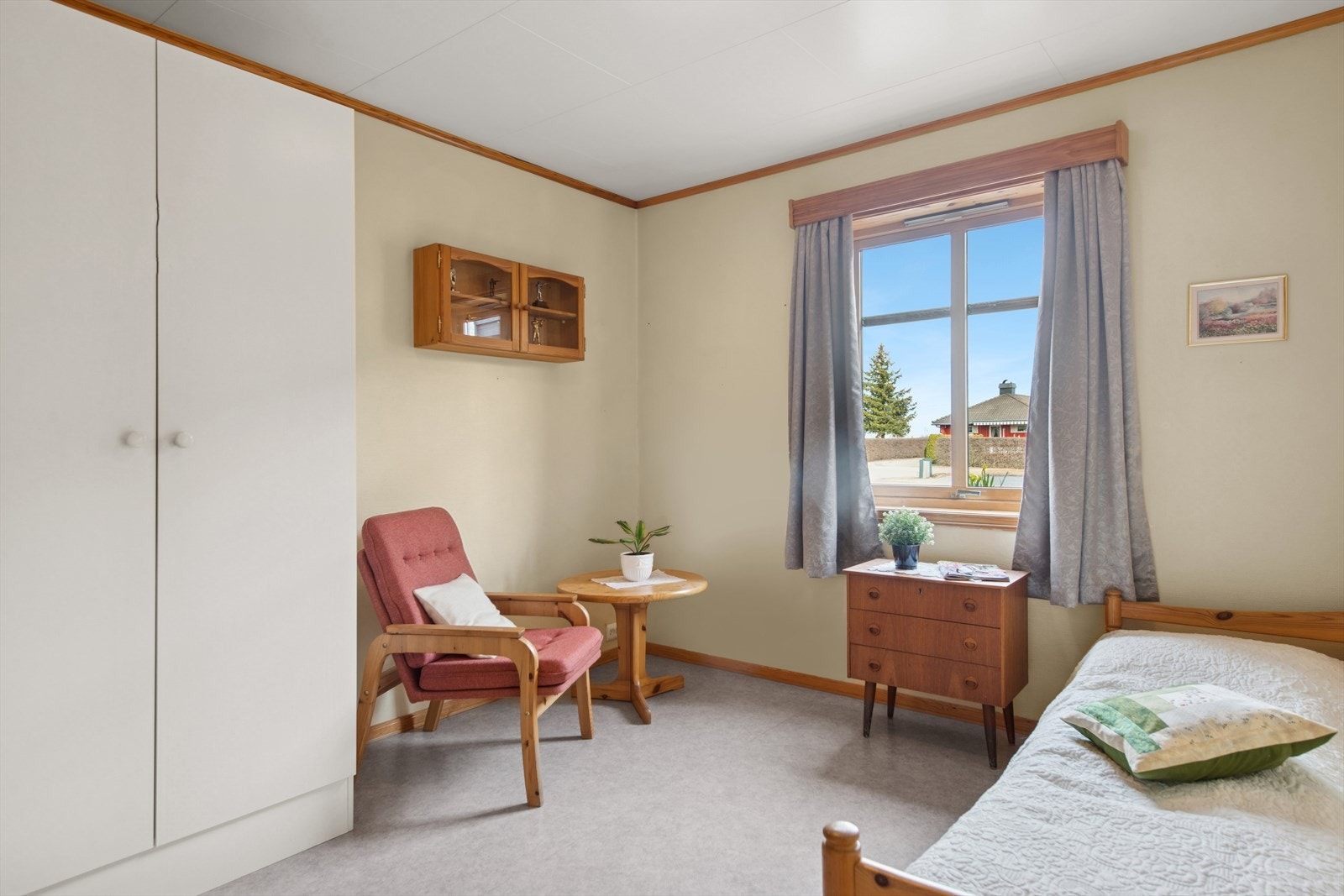 Det er to gode soverom i leiligheten. Galleribilde