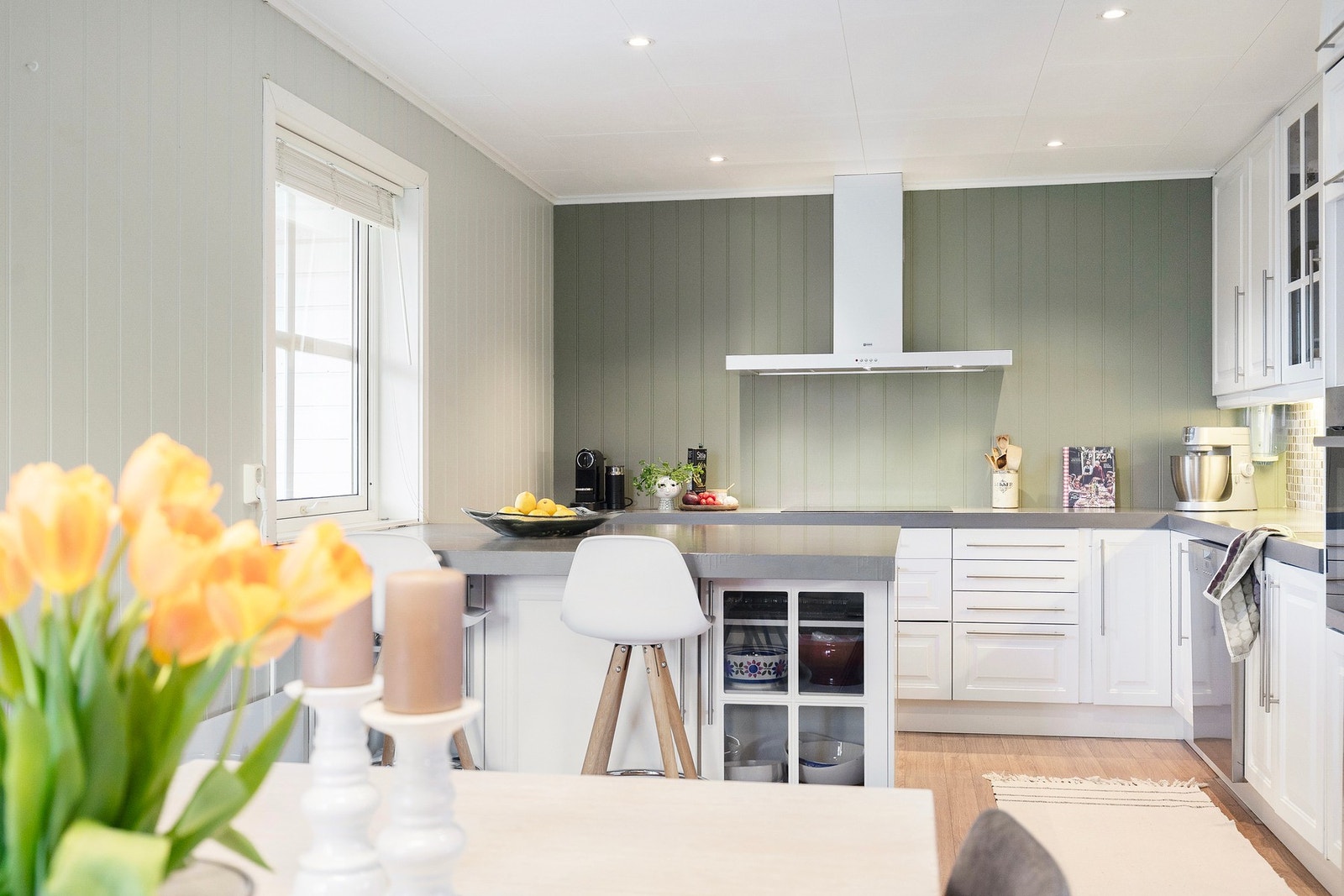 Kjøkkenet har fått tilstandsgrad 1 av bygningssakkyndig. Galleribilde