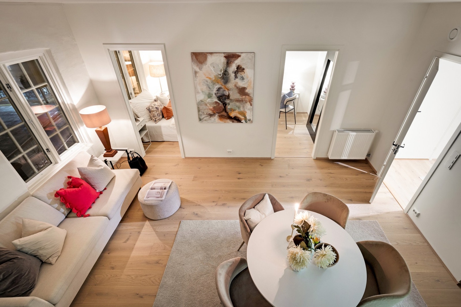 Toppleilighet over 2 plan med fantastisk utsikt mot Munkholmen. 2 takterrasser | p-plass i p-kjeller | 2 bad Galleribilde