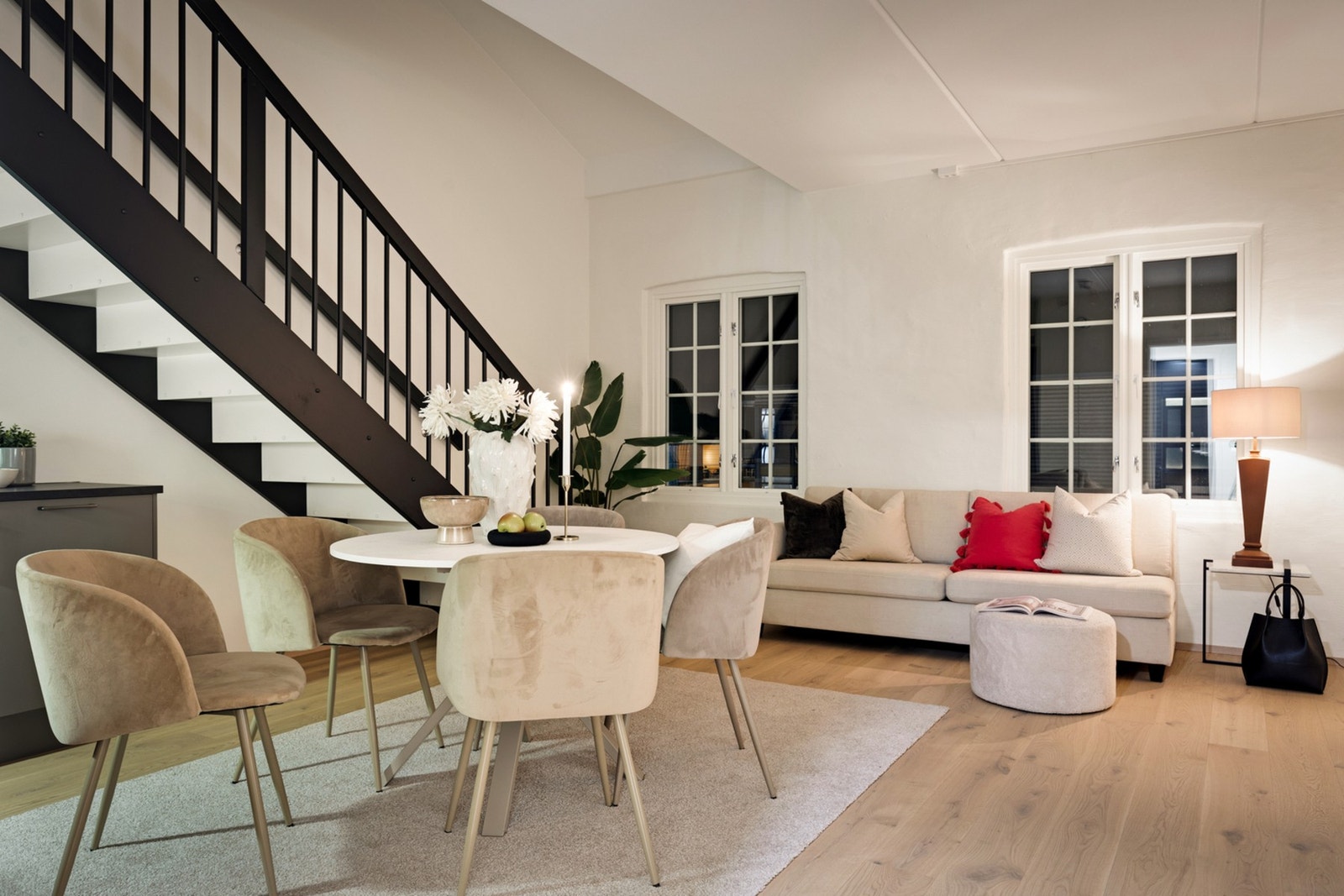 Hovedplan stue/kjøkken. Galleribilde