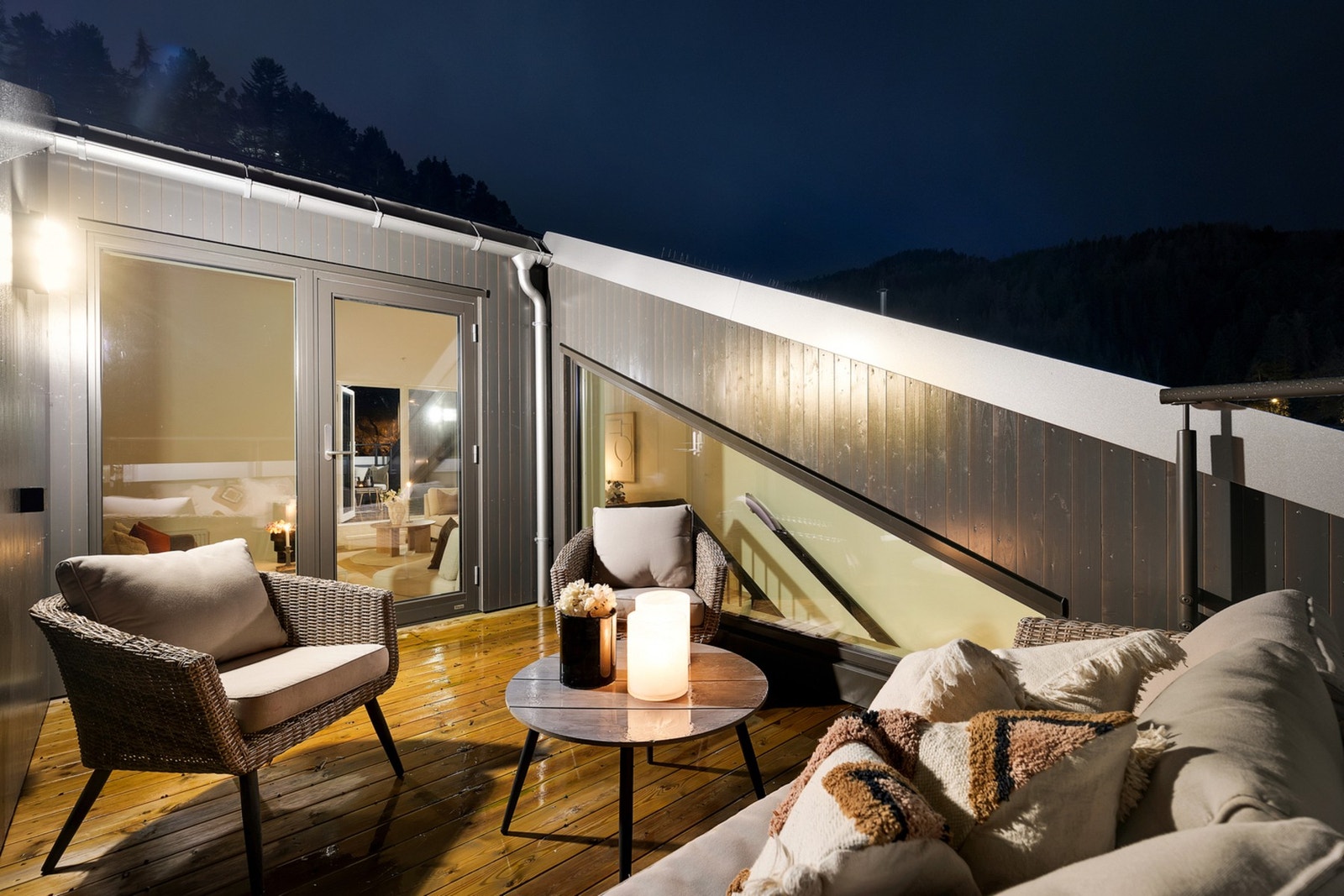 Leiligheten har 2 takterrasser. Galleribilde