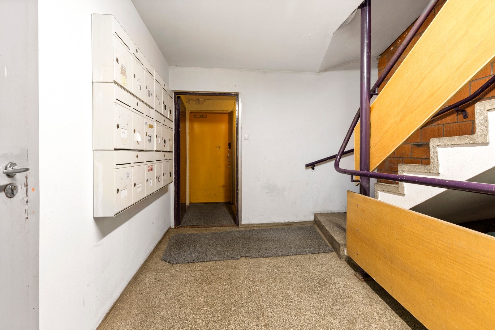 Ingangsparti til blokken Galleribilde